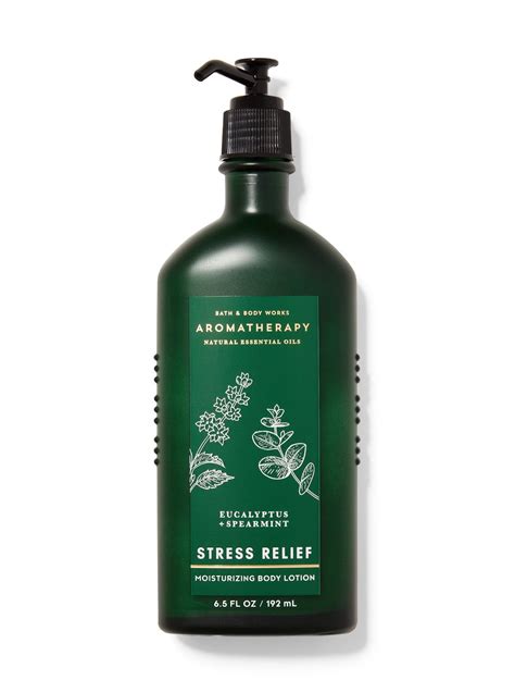 stress relief bath body works|eucalyptus spearmint moisturizing body lotion.